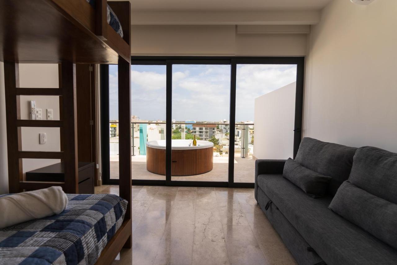 New & Equipped Apartment Steps From The Beach With Pool Jacuzzi By Yeah Playa del Carmen Exterior foto