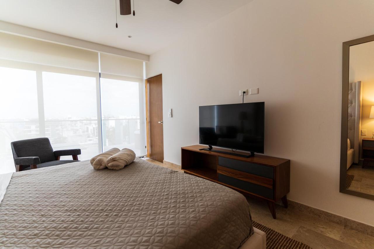 New & Equipped Apartment Steps From The Beach With Pool Jacuzzi By Yeah Playa del Carmen Exterior foto