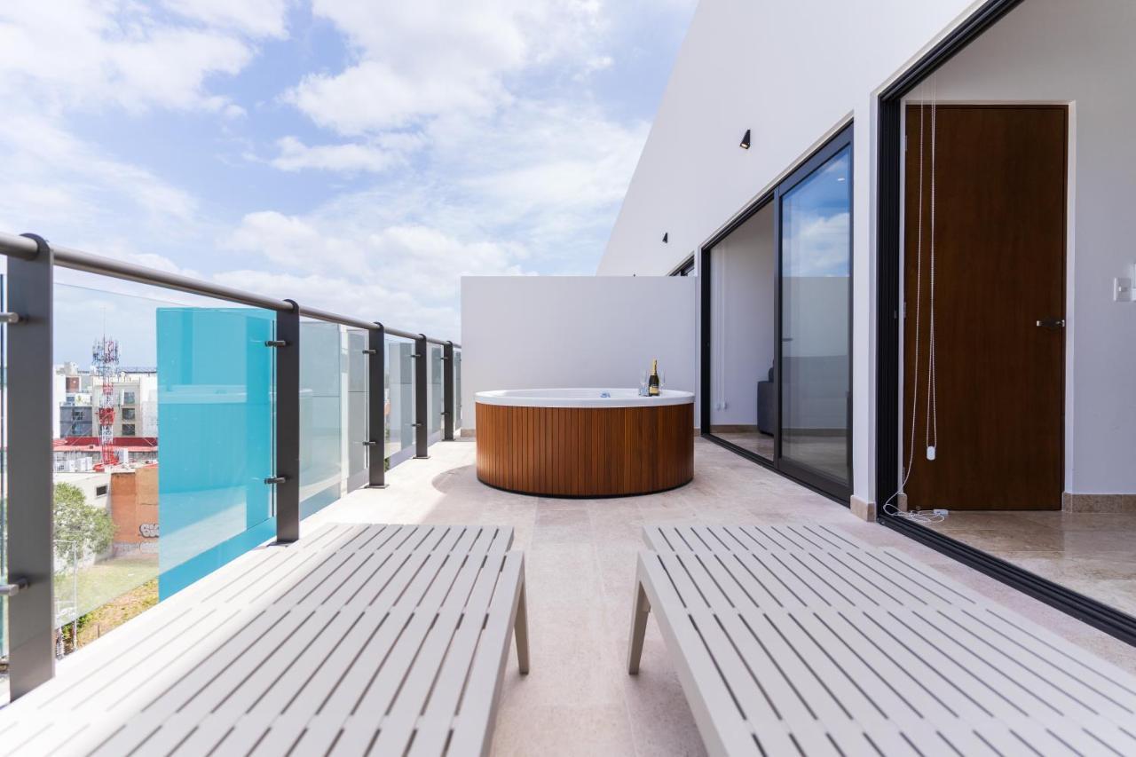 New & Equipped Apartment Steps From The Beach With Pool Jacuzzi By Yeah Playa del Carmen Exterior foto