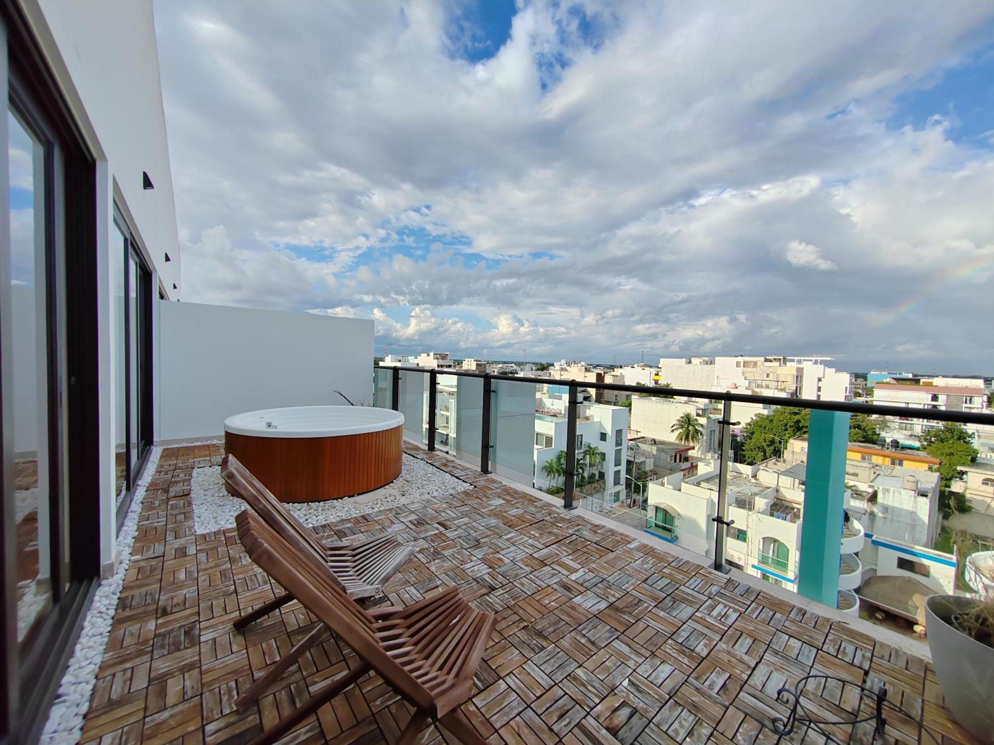 New & Equipped Apartment Steps From The Beach With Pool Jacuzzi By Yeah Playa del Carmen Exterior foto